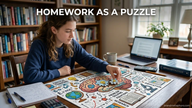 Homework as a Puzzle