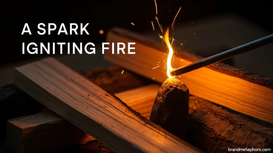 A Spark Igniting Fire