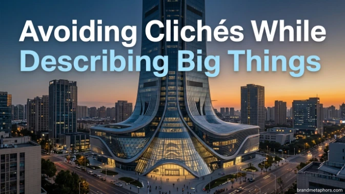 Avoiding Clichés While Describing Big Things