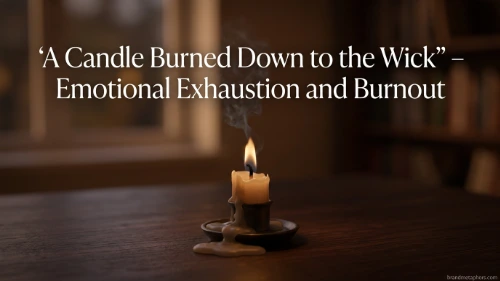 A Candle Burned Down to the Wick” – Emotional Exhaustion and Burnout
