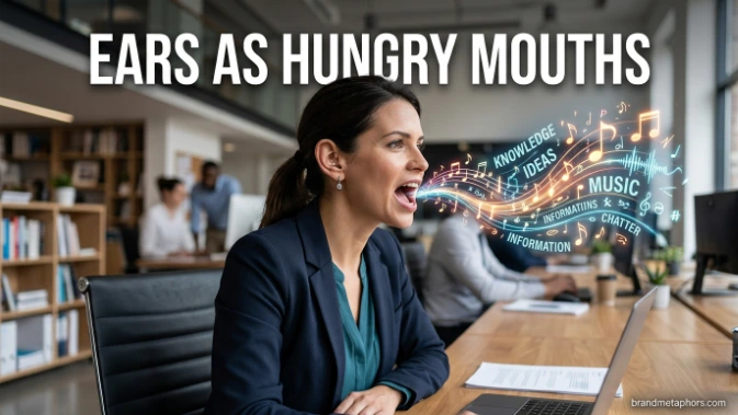 Ears as Hungry Mouths