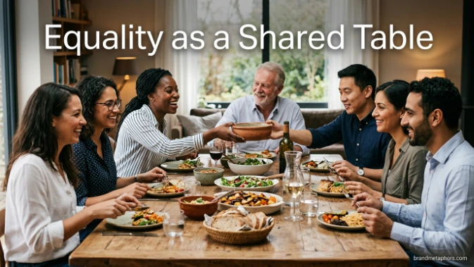 Equality as a Shared Table