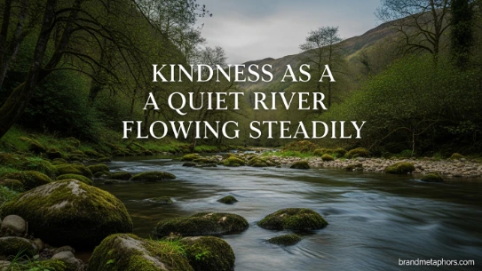 Kindness as a Quiet River Flowing Steadily