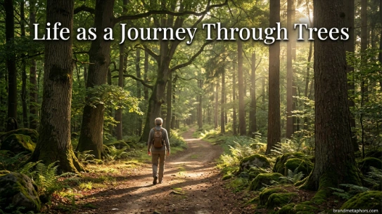 Life as a Journey Through Trees