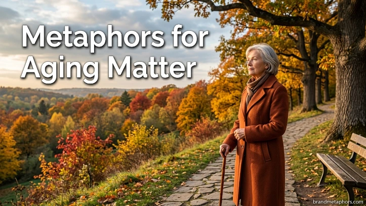 Metaphors for Aging Matter
