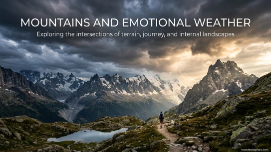 Mountains and Emotional Weather