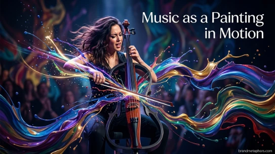 Music as a Painting in Motion
