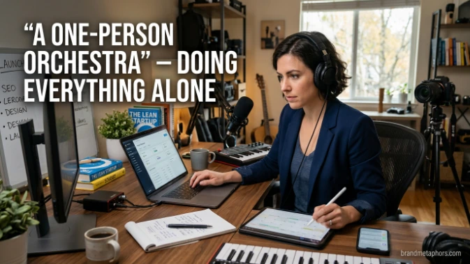 A One-Person Orchestra” – Doing Everything Alone