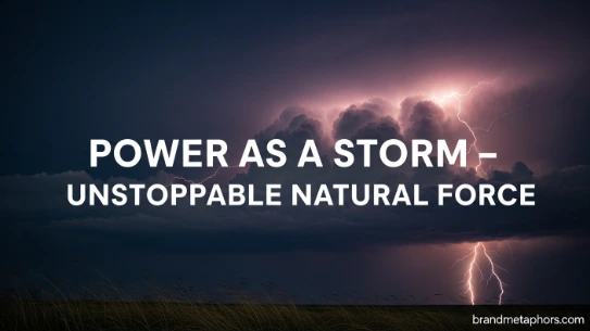 Power as a Storm – Unstoppable Natural Force