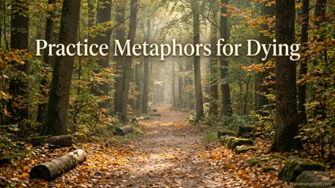 Practice Metaphors for Dying