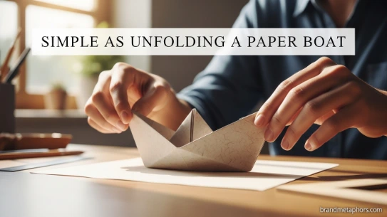 Simple as Unfolding a Paper Boat
