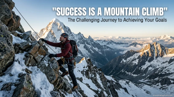 Success Is a Mountain Climb