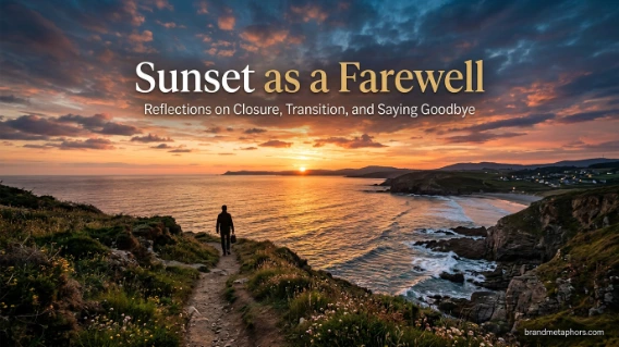 Sunset as a Farewell