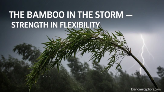 The Bamboo in the Storm — Strength in Flexibility