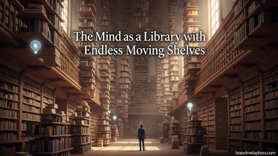 The Mind as a Library with Endless Moving Shelves