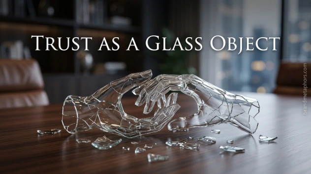 Trust as a Glass Object