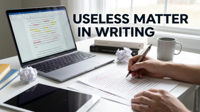 Useless Matter in Writing