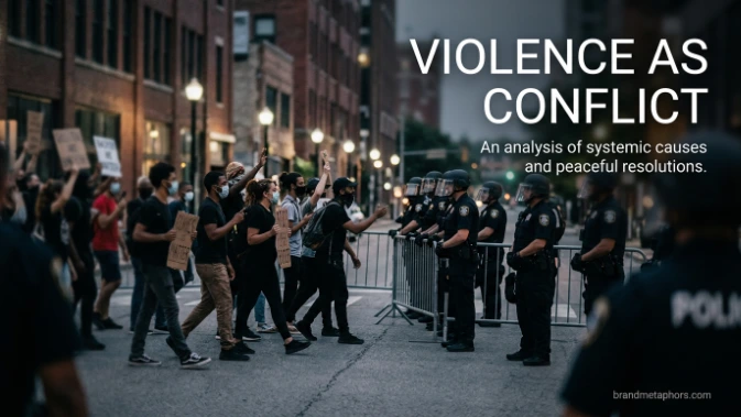 Violence as Conflict