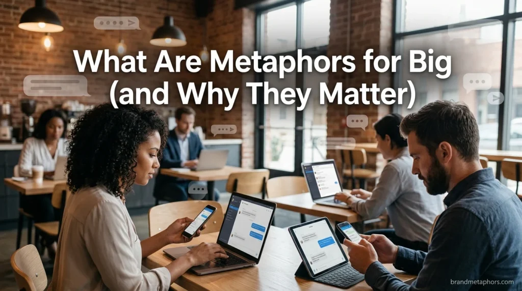What Are Metaphors for Big (and Why They Matter)