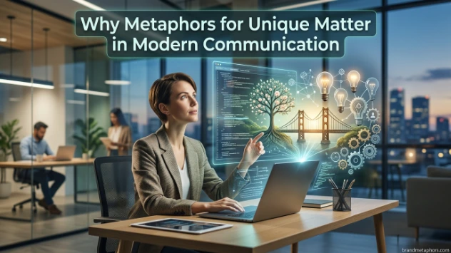 Why Metaphors for Unique Matter in Modern Communication