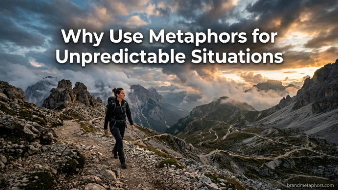 Why Use Metaphors for Unpredictable Situations