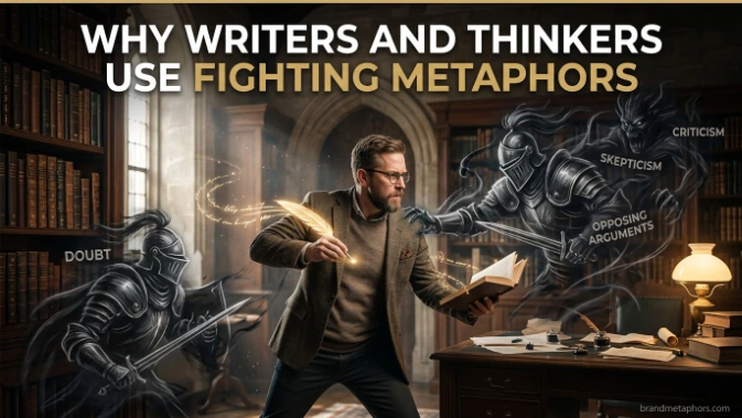 Why Writers and Thinkers Use Fighting Metaphors