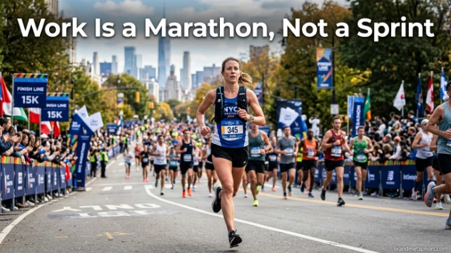  Work Is a Marathon, Not a Sprint