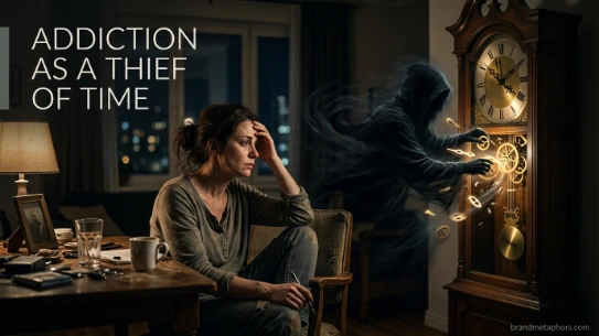 Addiction as a Thief of Time