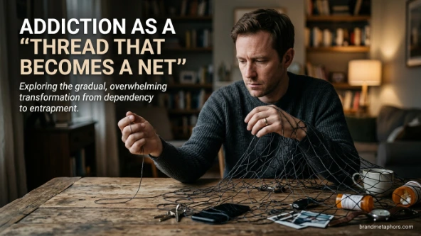 Addiction as a “Thread That Becomes a Net