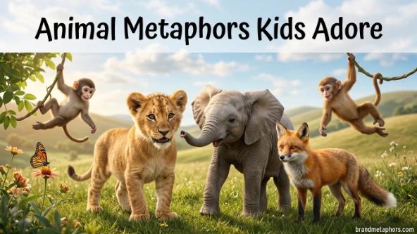 Animal Metaphors Kids Adore