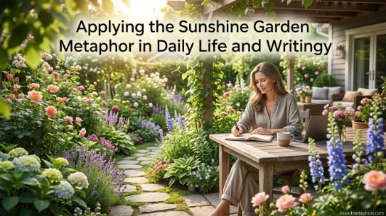 Applying the Sunshine Garden Metaphor in Daily Life and Writing