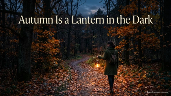  Autumn Is a Lantern in the Dark