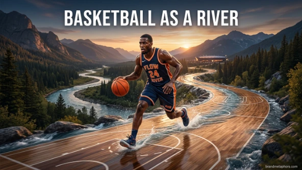 Basketball as a River