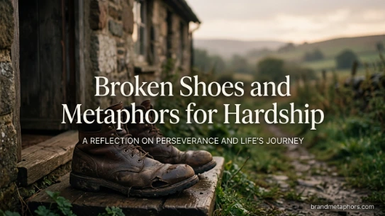 Broken Shoes and Metaphors for Hardship