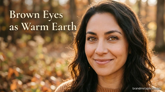 Brown Eyes as Warm Earth