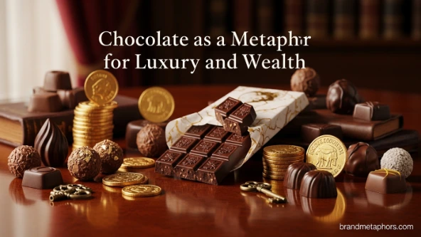 Chocolate as a Metaphor for Luxury and Wealth