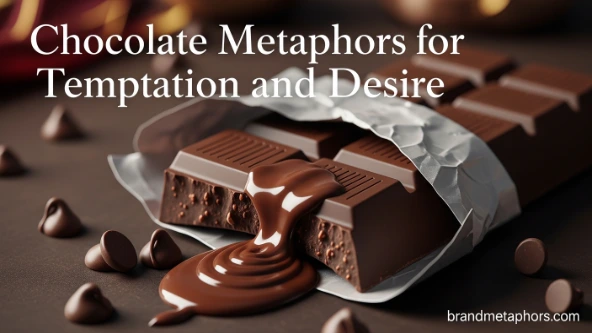 Chocolate Metaphors for Temptation and Desire