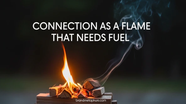 Connection as a Flame That Needs Fuel