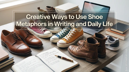 Creative Ways to Use Shoe Metaphors in Writing and Daily Life