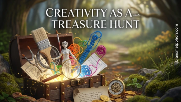 Creativity as a Treasure Hunt