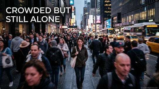 Crowded but Still Alone