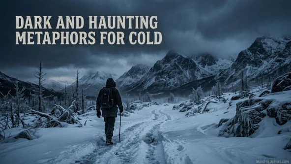 Dark and Haunting Metaphors for Cold