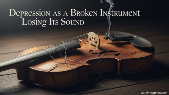 Depression as a Broken Instrument Losing Its Sound