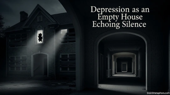 Depression as an Empty House Echoing Silence