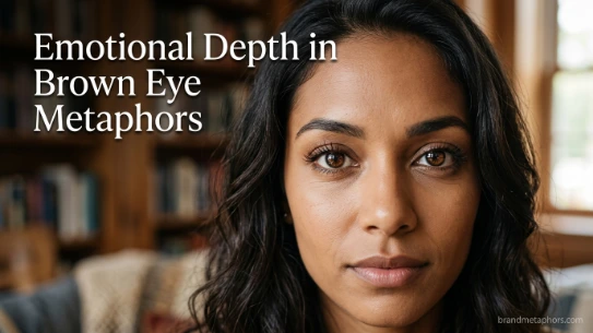 Emotional Depth in Brown Eye Metaphors