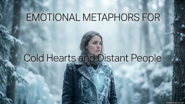 Emotional Metaphors for Cold Hearts and Distant People