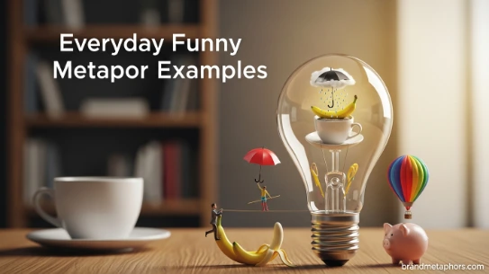 Everyday Funny Metaphor Examples