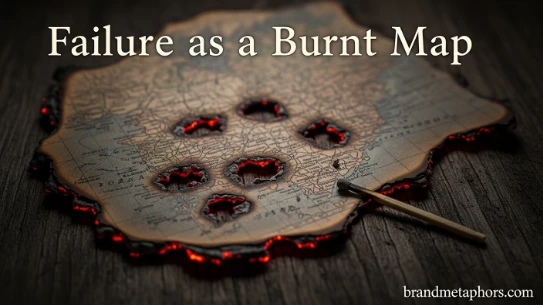 Failure as a Burnt Map