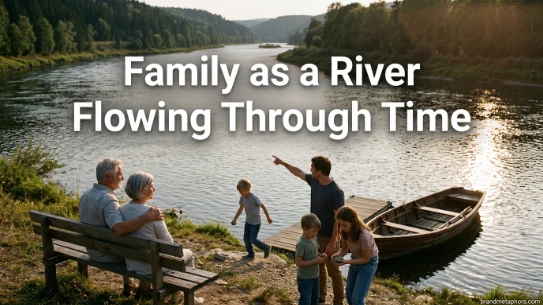 Family as a River Flowing Through Time