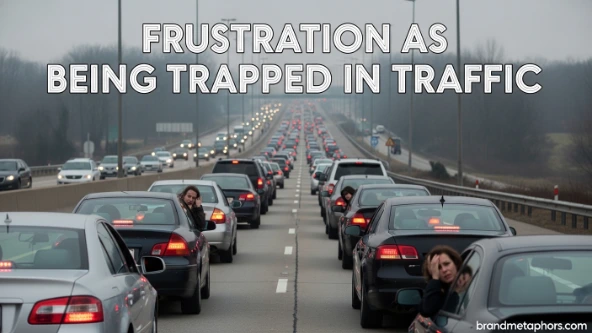 Frustration as Being Trapped in Traffic